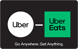$20 Uber / Uber Eats eGift Card
